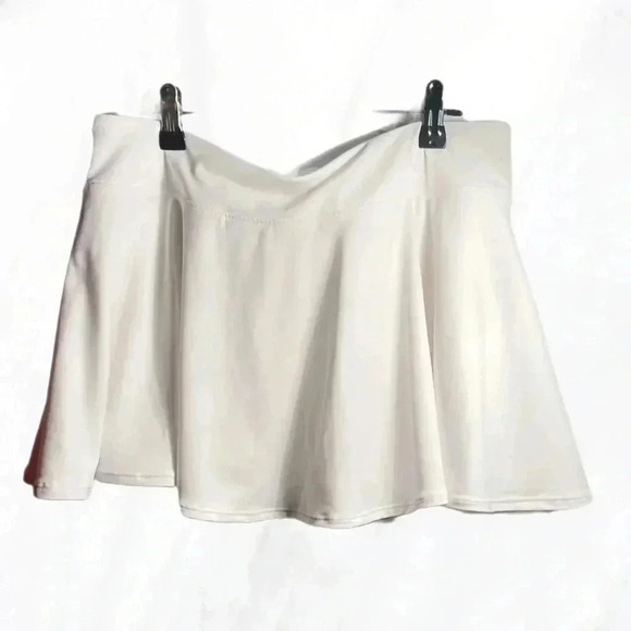 Nike white Dri-FIT Victory Golf pickle ball tennis Skirt skirt  L - Picture 2 of 4